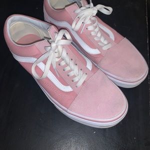 Vans lace up’s (pink)